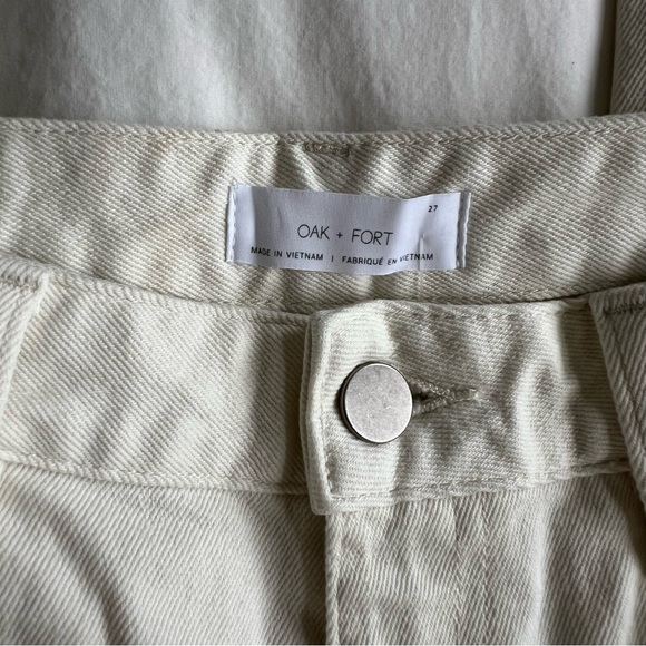 BNWT Oak & Fort Skinny Straight Jeans - Picture 3 of 4